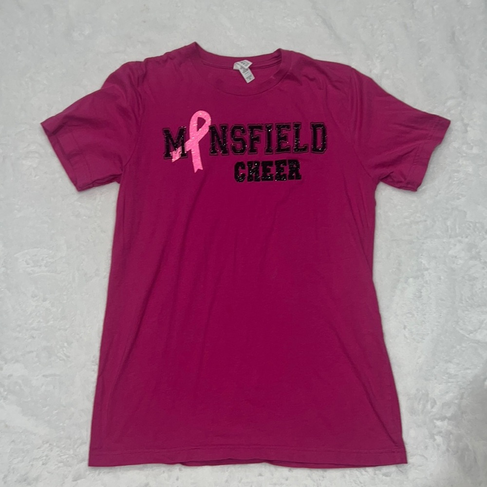 Mansfield Cheer Breast Cancer T-Shirt